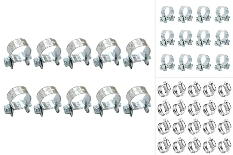 Detailed view of Best 1/2″ to 9/16″ Diameter Hose Clamps