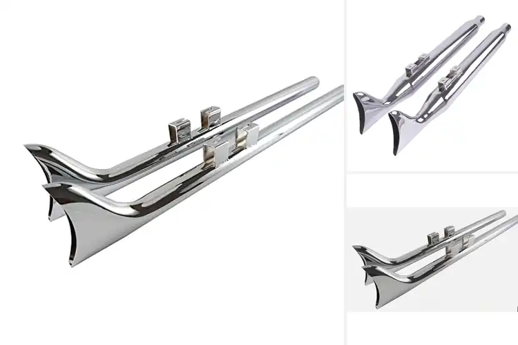 Detailed view of Best 36 Inch Fishtail Pipes
