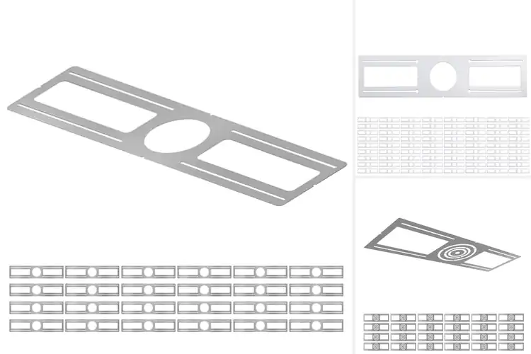 Detailed view of Best 4 Inch LED Downlight Rough In Mounting Plates