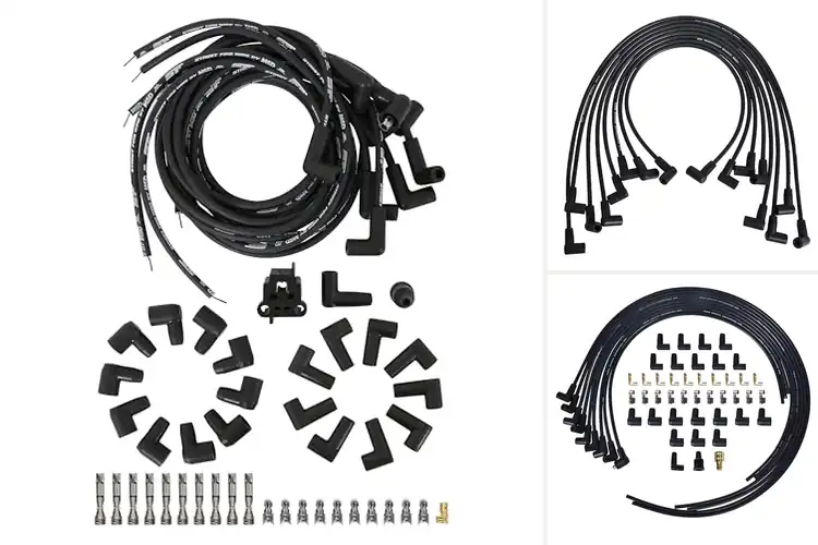 Detailed view of Best 8mm Spark Plug Wire Sets for Peak Performance