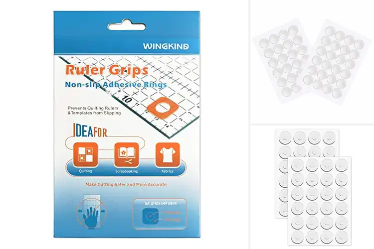 Detailed view of Best 96-Piece Quilting Grip Sets