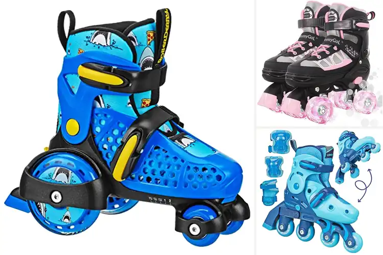 Detailed view of Best Adjustable Skates for Children