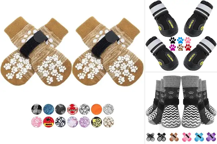 Detailed view of Best Anti-Slip Dog Shoes