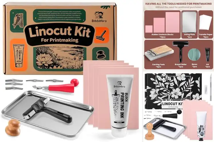 Detailed view of Best Block Printing Sets