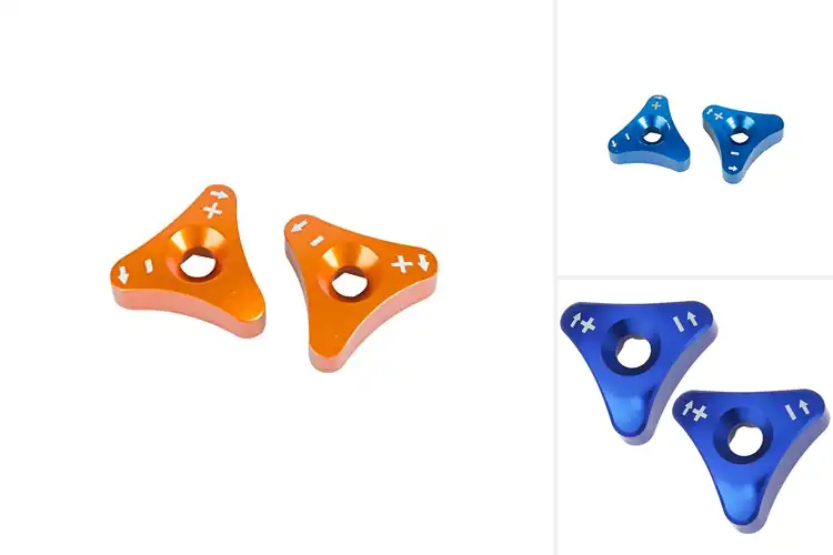 Detailed view of Best CNC Aluminum Fork Adjuster Knobs