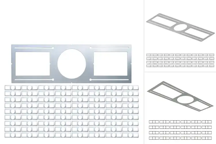 Detailed view of Best Commercial Grade LED Downlight Rough In Plates