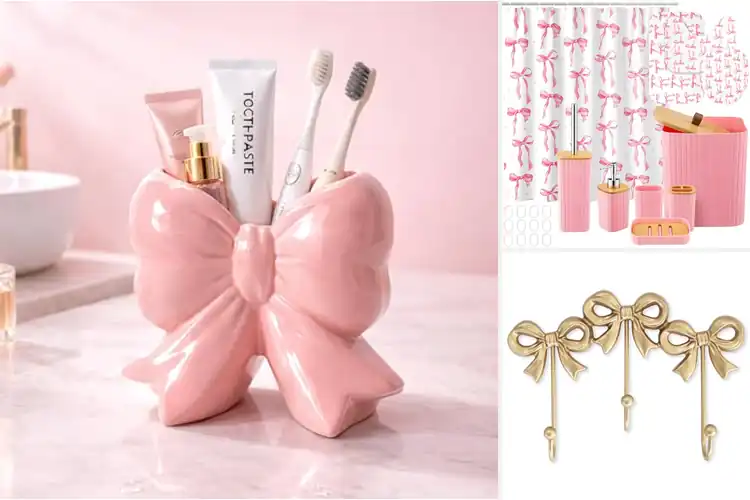 Detailed view of Best Coquette Bathroom Decors