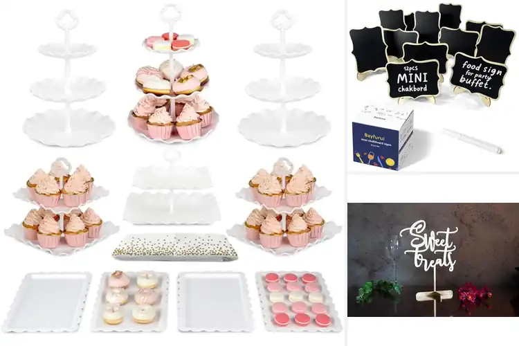 Detailed view of Best Dessert Table Decorations For Easy & Stunning Results