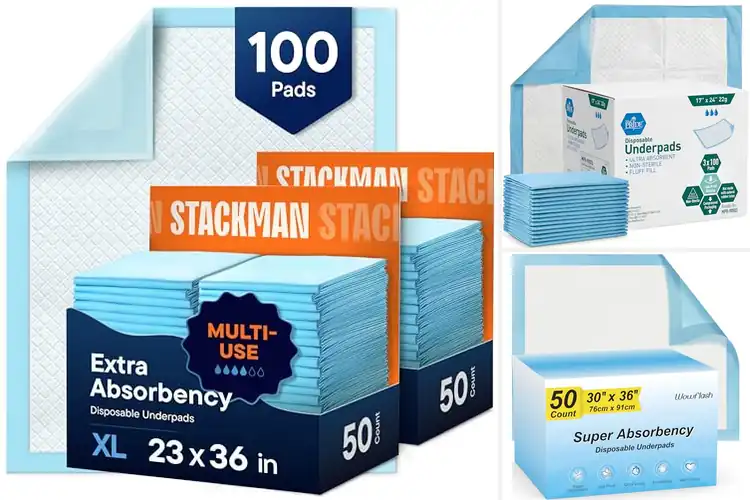 Detailed view of Best Disposable Underpads