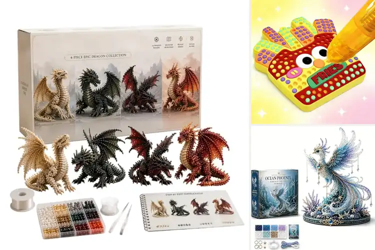 Detailed view of Best DIY Beaded Art Kits: 10 Creative Projects to Spark Joy