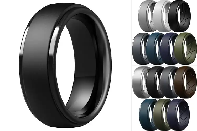Detailed view of Best Durable Silicone Rings: Unbeatable Comfort & Protection