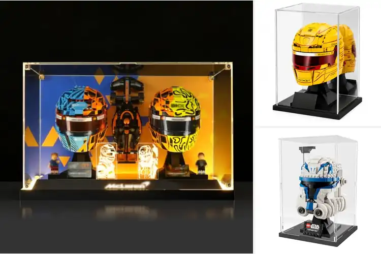 Detailed view of Best F1 Helmet Display Collectibles