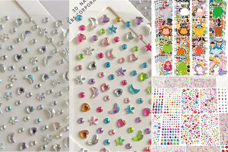 Detailed view of Best Face Stickers for Sparkling Style