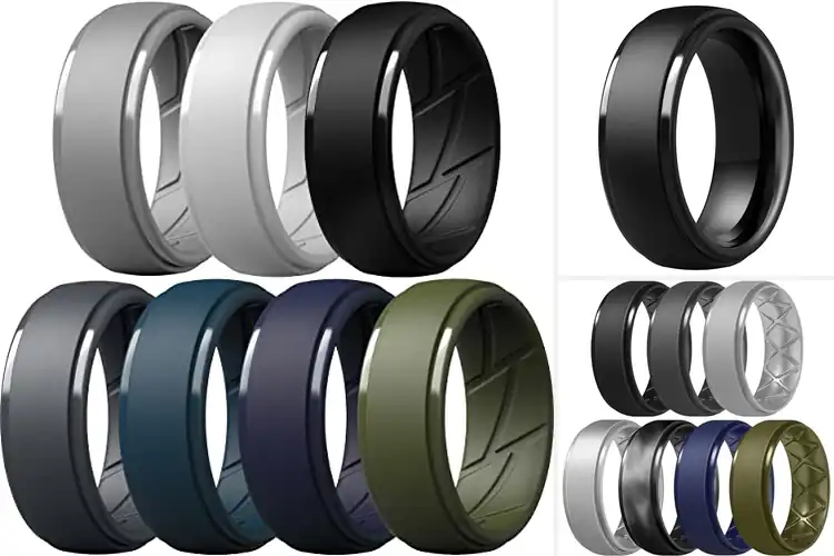 Detailed view of Best Flexible Wedding Rings