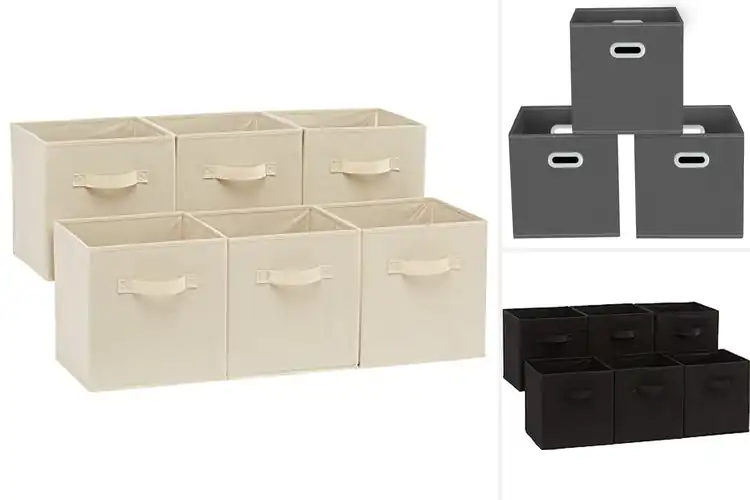 Detailed view of Best Folding Storage Cubes