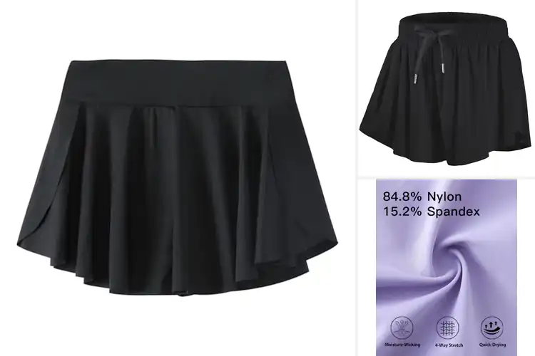 Detailed view of Best Girls Gymnastics Skorts: Top 10 Stylish Picks