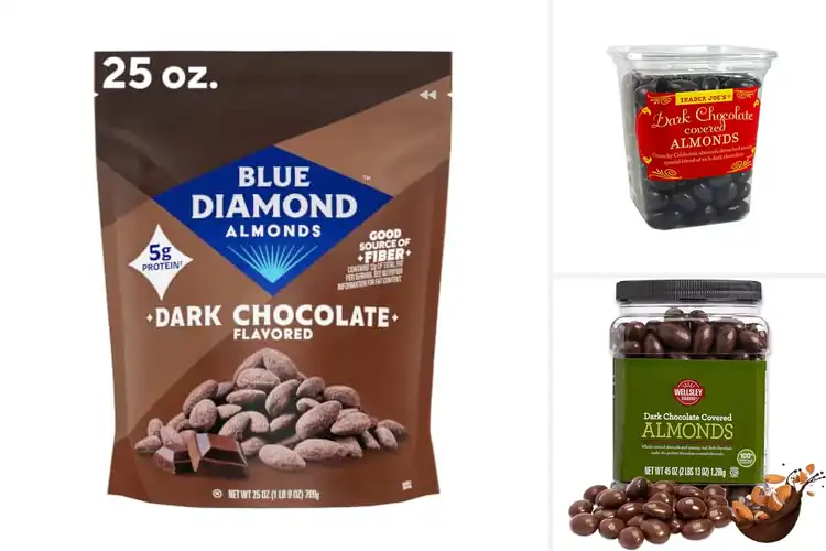 Detailed view of Best Gluten Free Chocolate Covered Almonds