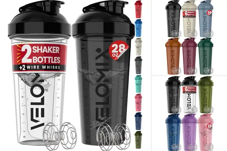 Detailed view of Best Gym Shaker Bottles: Smooth Mix, Leak‑Free & Go