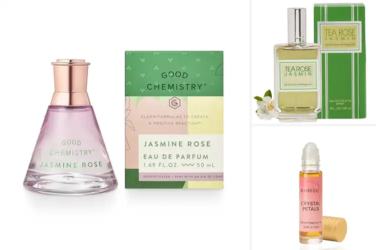 Detailed view of Best Jasmine Rose Perfumes