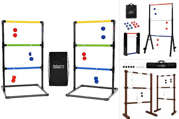 Detailed view of Best Ladder Toss Sets with Carry Case