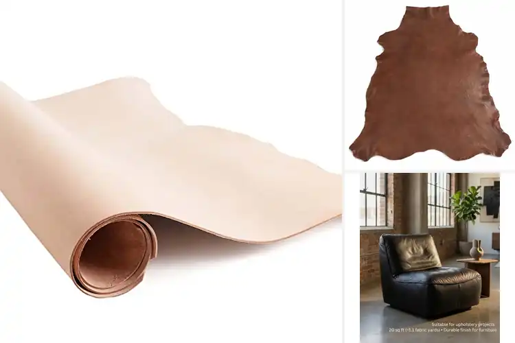 Detailed view of Best Leather Hides for Premium Crafting