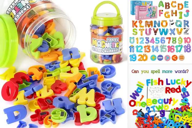 Detailed view of Best Magnetic Letters And Numbers Sets