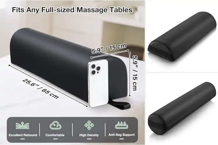 Detailed view of Best Massage Bolster Pillows for Comfort & Relief