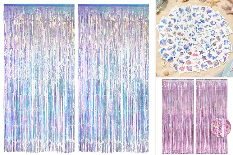 Detailed view of Best Mermaid Party Decorations: Dive Into Ocean Magic