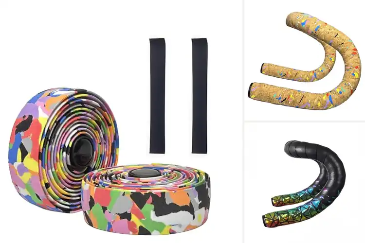 Detailed view of Best Multicolored Bike Bar Tapes
