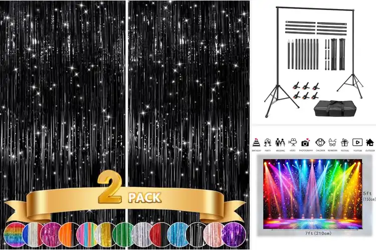 Detailed view of Best Party Photo Backdrops That Wow Every Guest