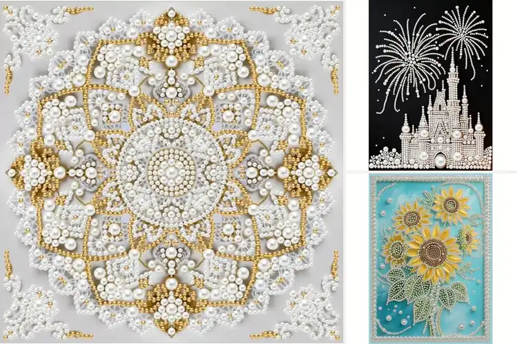 Detailed view of Best Pearl Wall Decor Kits
