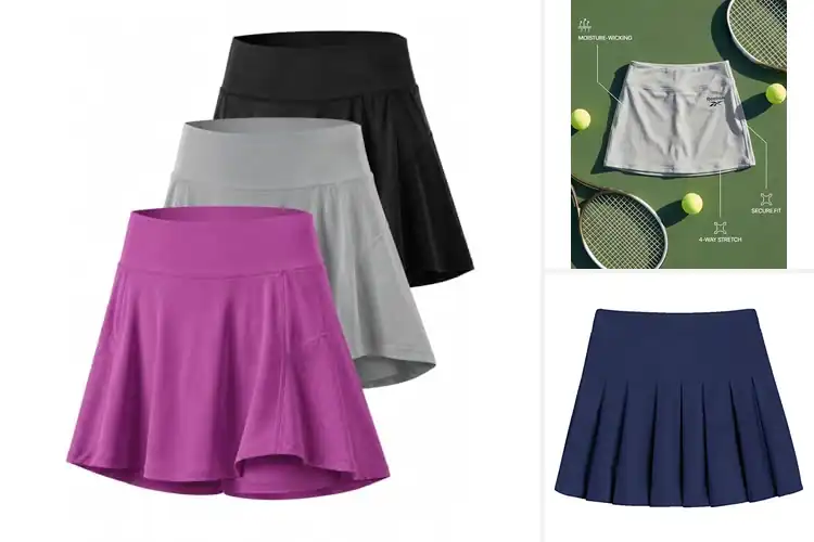 Detailed view of Best Performance Workout Skorts For Girls