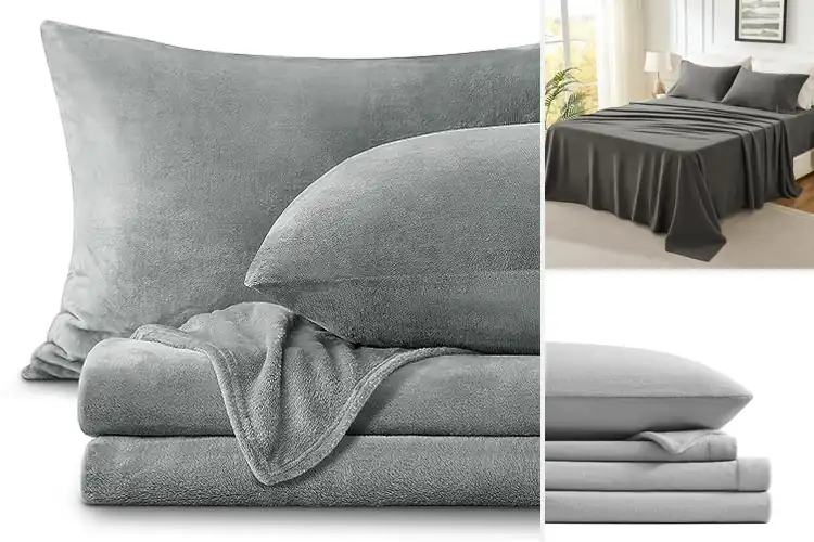 Detailed view of Best Plush Winter Bedding Sheets