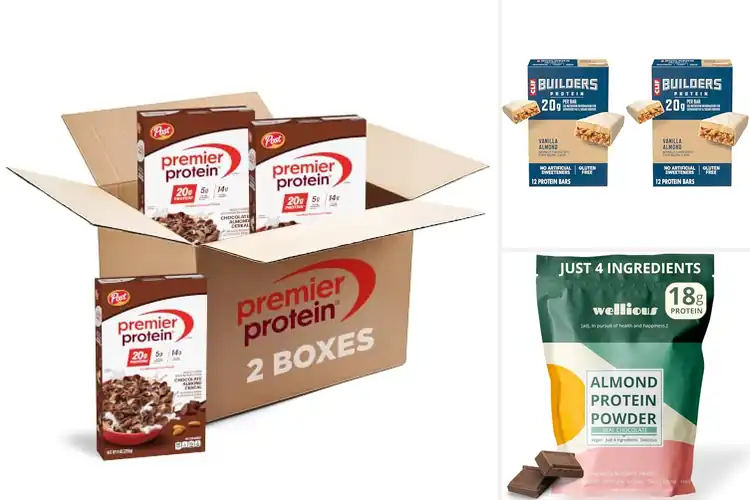 Detailed view of Best Post Workout Protein Almonds
