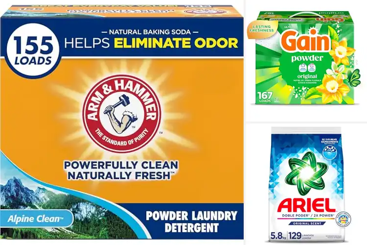 Detailed view of Best Powdered Detergents: Top 10 for Stain-Free Clothes