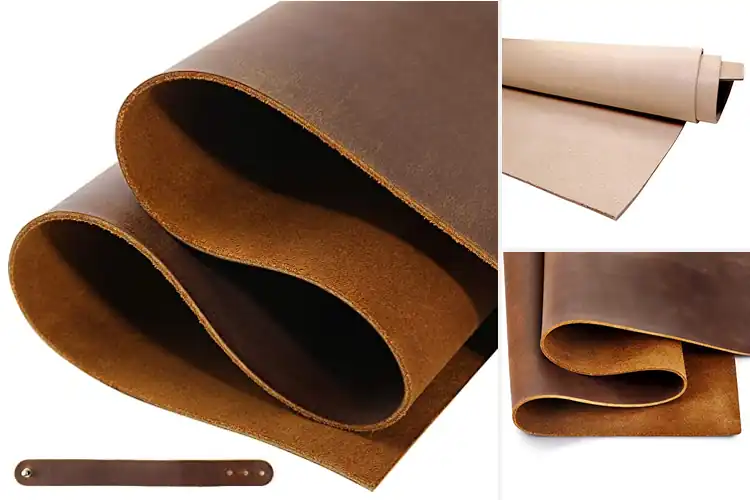 Detailed view of Best Premium Leather Sheets for Tooling