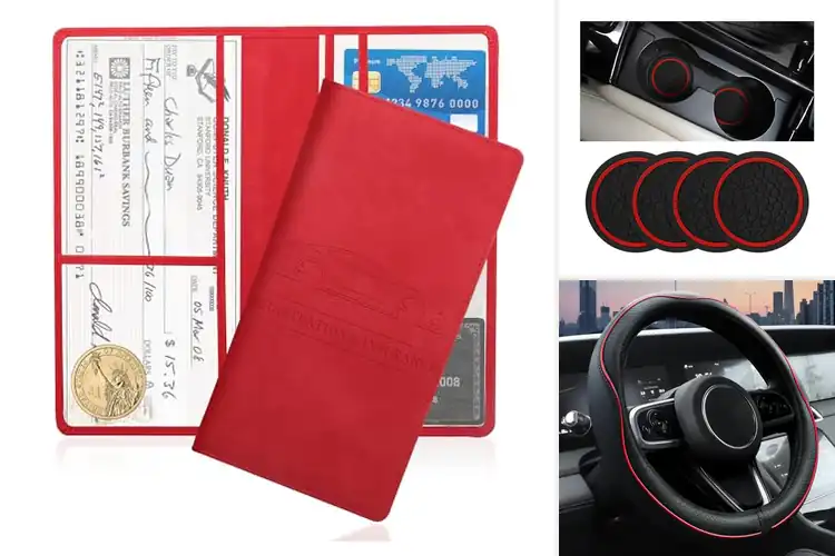 Detailed view of Best Red Car Accessories