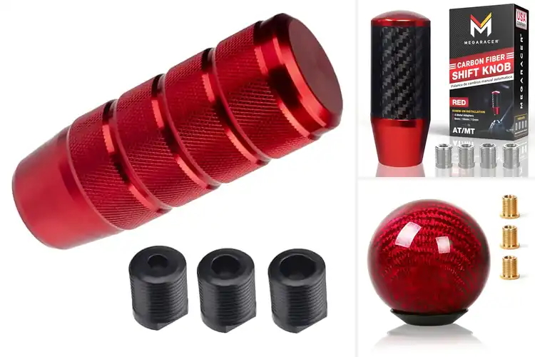 Detailed view of Best Red Shift Knobs