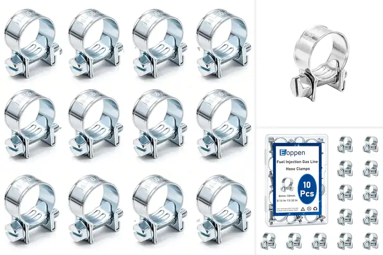 Detailed view of Best Replacement Fuel Injection Hose Clamps