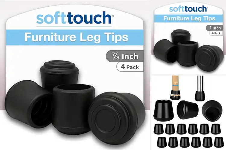 Detailed view of Best Rubber Leg Tips: Protect Your Floors with Ease