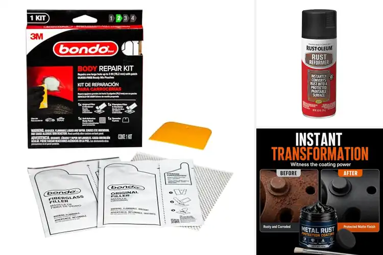 Detailed view of Best Rust Repair Kits: Stop Rust Damage Fast & Easily