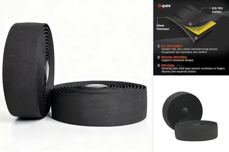 Detailed view of Best Shock Absorbing Bar Tapes for Comfort & Control