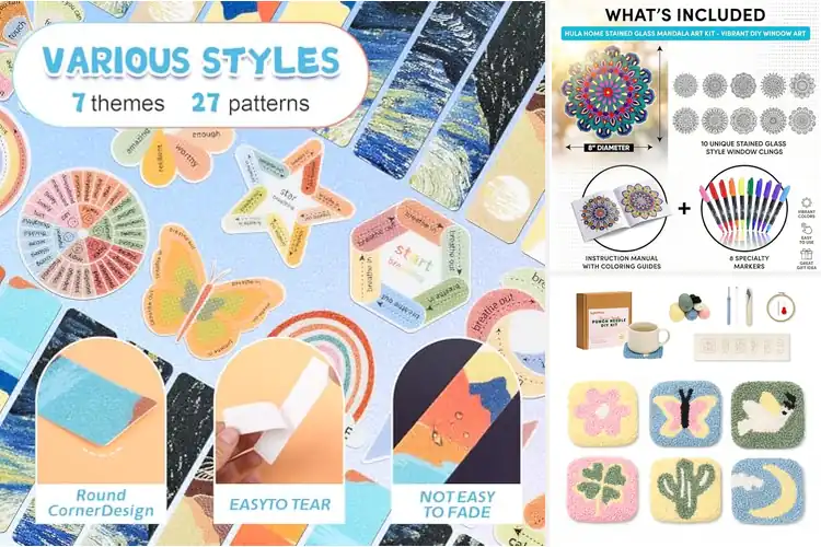 Detailed view of Best Stress Relief Crafts