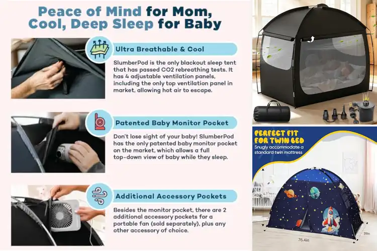 Detailed view of Best Toddler Sleep Tents