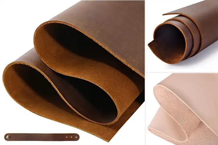 Detailed view of Best Tooling Leather Pieces