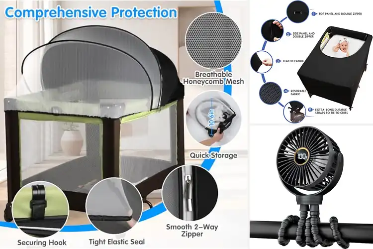 Detailed view of Best Travel Crib Accessories