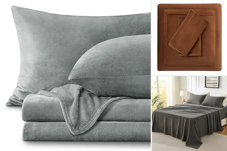 Detailed view of Best Warm Winter Fleece Sheets