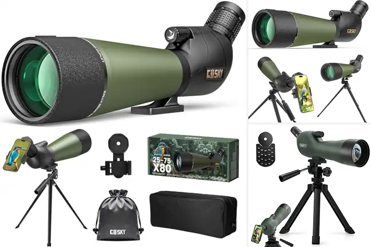 Detailed view of Best Waterproof Spotting Scopes