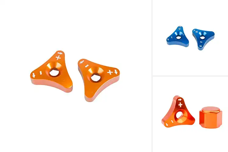 Detailed view of Best WP Fork Adjuster Knobs